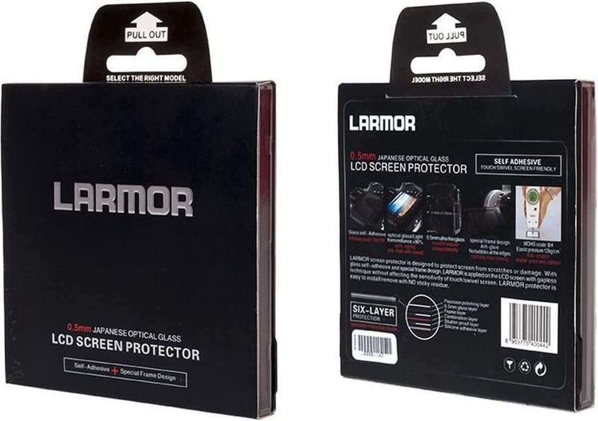 GGS IV Larmor screenprotector voor Canon M6, M50