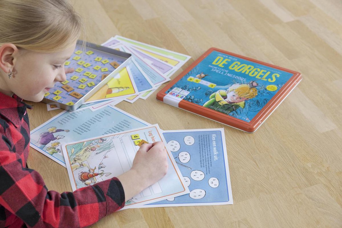 De Gorgels - De Gorgels magnetische spellingsdoos — afbeelding 3