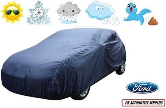 Bavepa Autohoes Blauw Polyester Geschikt Voor Ford Fiesta 2005-2008