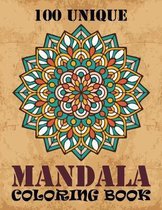 100 Unique Mandala Coloring Book