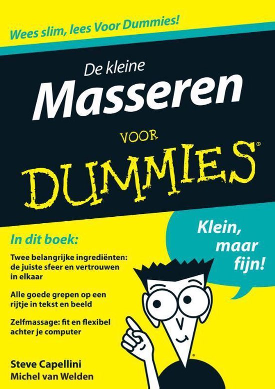 Voor Dummies - De kleine masseren voor Dummies - cover