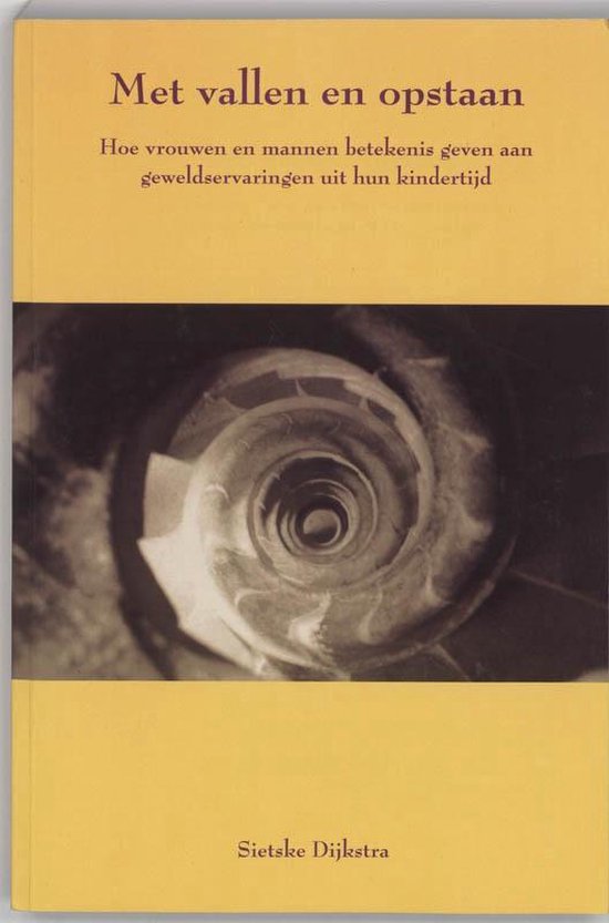 Cover van het boek 'Met vallen en opstaan' van Sietske Dijkstra