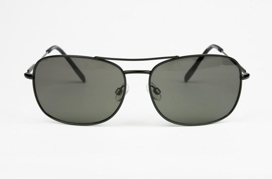 HAGA Eyewear Zwart metaal zonnebril van HAGA Eyewear — afbeelding 3