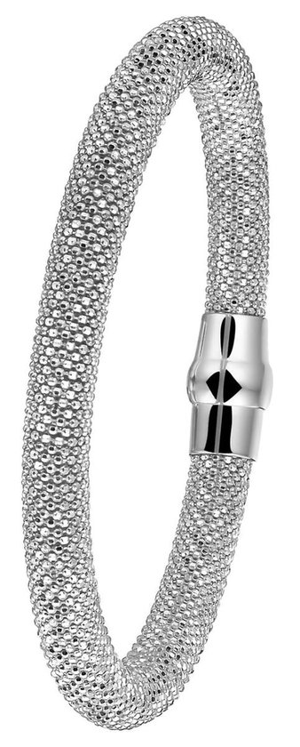 Lucardi - Zilveren armband met magneetsluiting 20 cm | bol.com