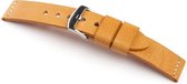 Horlogeband Ravenna Cognac - Leer - 22mm