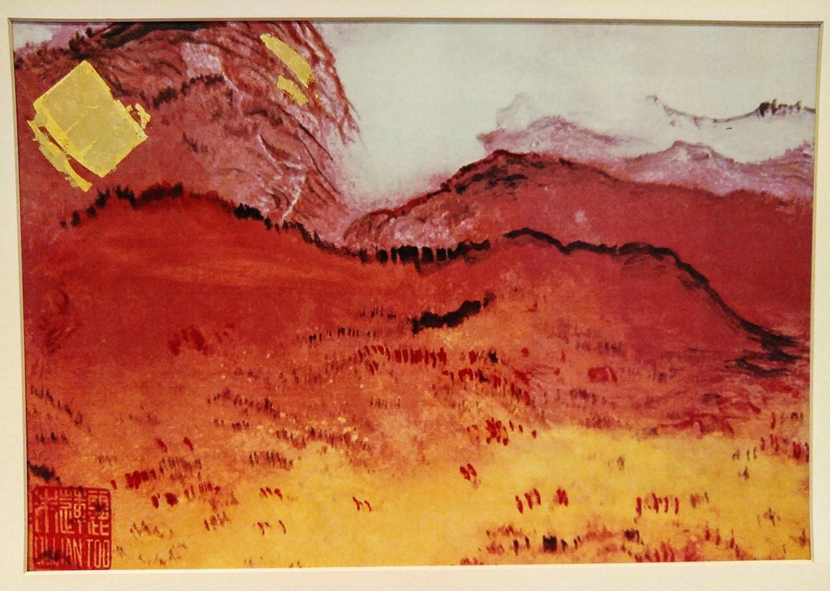 Yang mountains with rich vein in gold