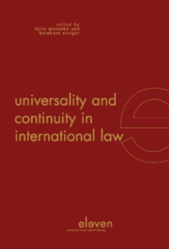 Universality and continuity in international law - cover