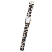 Luigi Vicaro dameshorloge "Leopard" met panterprint