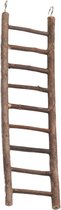 Flamingo Vogelaccessoire Ladder Scara - Bruin - 9.5 x 2 x 39 cm