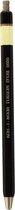 KOH-I-NOOR 5900 (5900CN1005KK) 2mm Diameter Mechanical Clutch Lead Holder Pencil- Black x 2