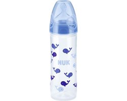 Nuk fles 250 ml 6-18 mnd speen M