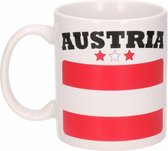 Beker / mok Oostenrijkse vlag 300 ml