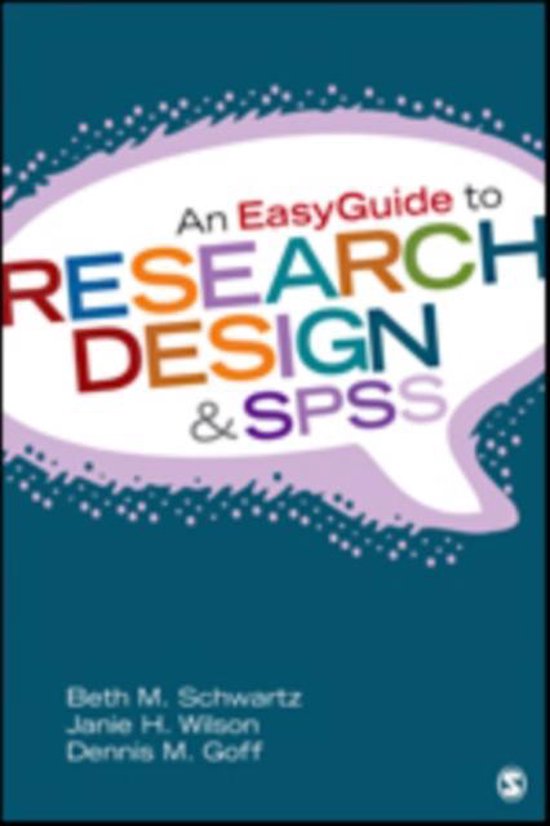An EasyGuide to Research Design & SPSS - cover
