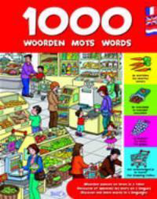 Cover van het boek '1000 Woorden - mots - words midprice'