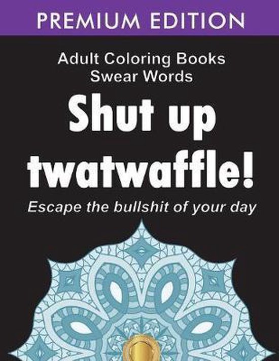 Adult Coloring Books Swear words - cover