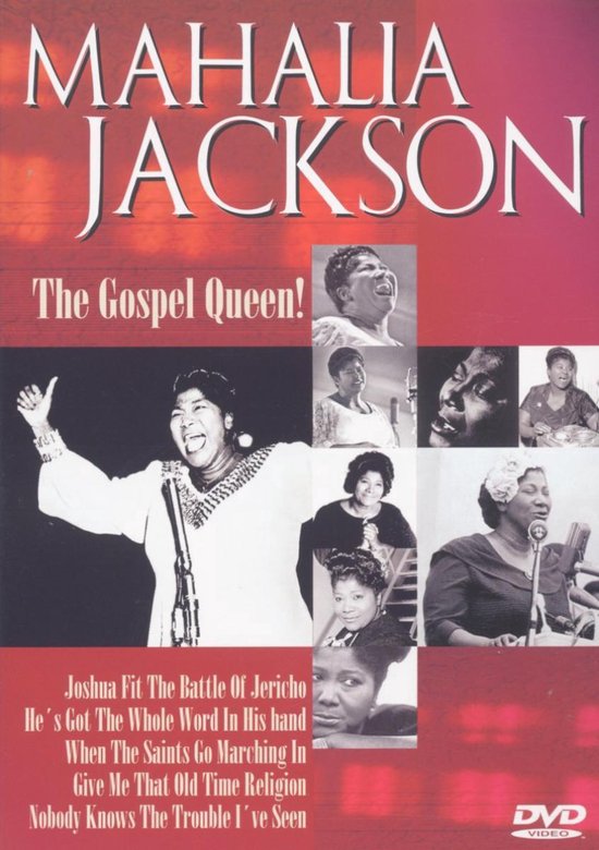 Cover van de film 'Mahalia Jackson - The Gospel Queen!'
