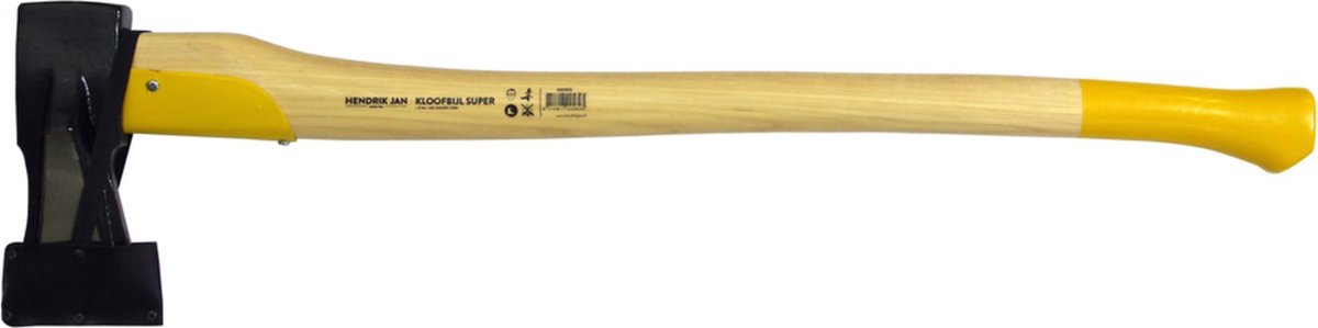 Hendrik Jan super kloofbijl 2 kg met steel 80 cm