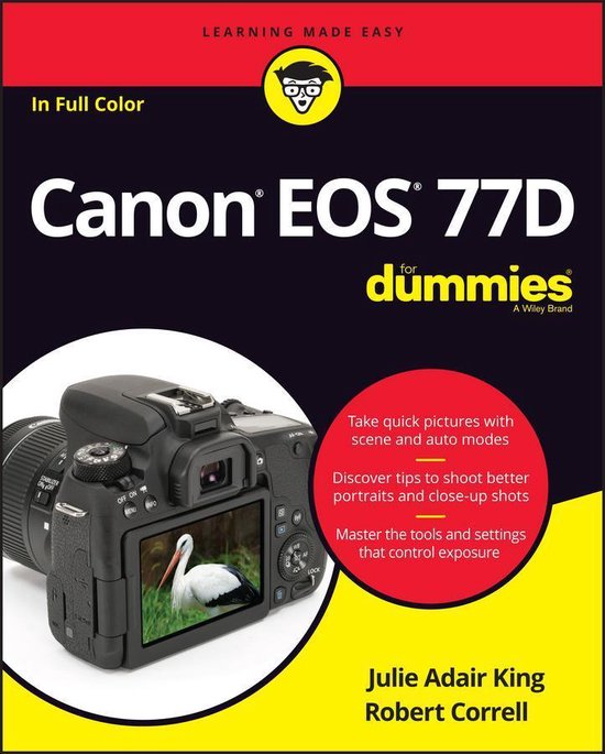 Canon EOS 77D For Dummies - cover
