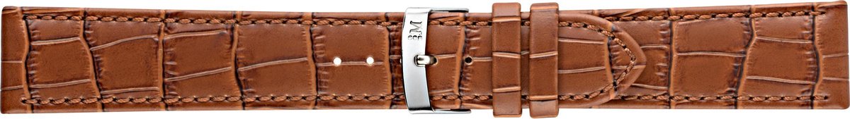 Morellato PMX041JUKE PC horlogebandje - Leer - Bruin - 20 mm