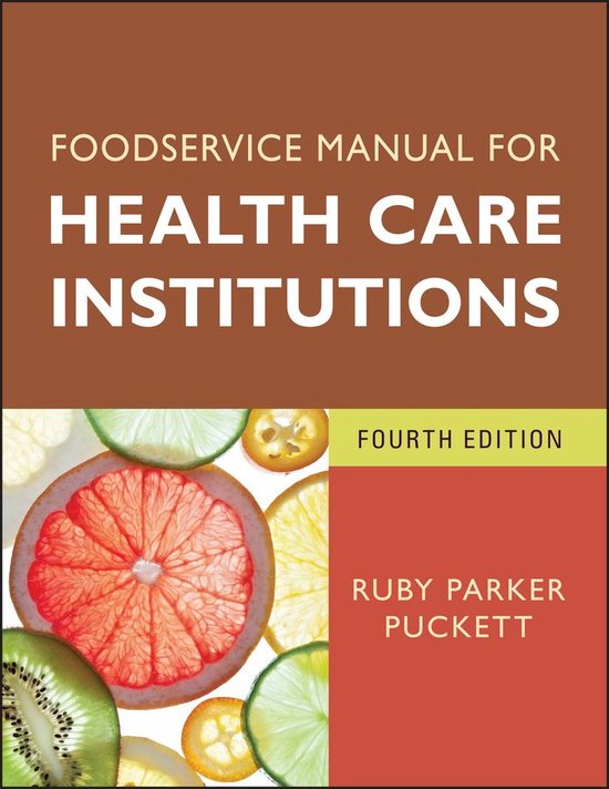 J-B AHA Press 150 - Foodservice Manual for Health Care Insti ... - cover