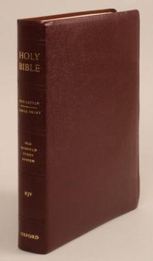 Old Scofield Study Bible-KJV-Large Print - cover