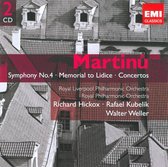 Bohuslav Martinu: Symphony No. 4; Memorial to Lidice; Concertos