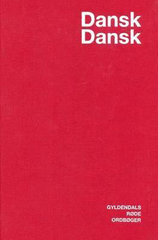 Gyldendal's Red Dictionary, B. Dissing 9788700723443 Boeken