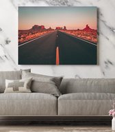 Oljato-Monument Valley, United States Canvas - 30 x 40 cm - Landschap - Schilderij - Canvas - Slaapkamer - Wanddecoratie  - Slaapkamer - Foto op canvas