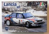 Lancia Delta HF Integrale Rally- Modelbouw pakket Italeri 3658  1:24