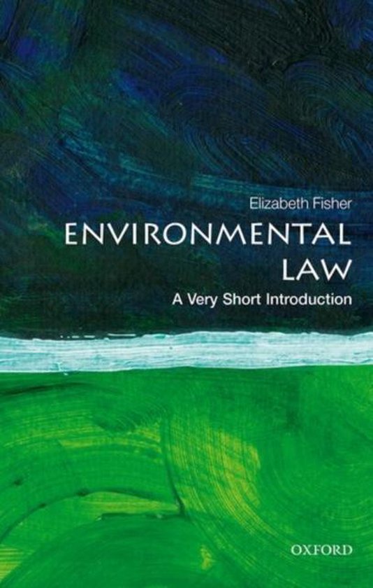 Environmental Law: A Very Short Introduction - cover