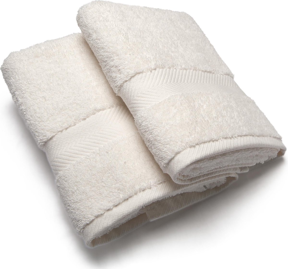 Casilin Royal Touch - Douchelaken 2 stuks - Ivory - 65 x 125 cm