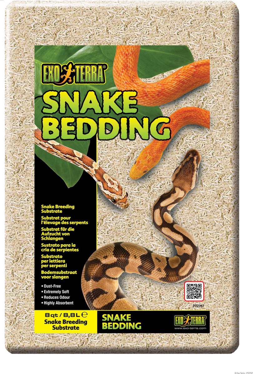Exo Terra - Snake Bedding Substraat voor Slangen - 8,8L - Exo Terra