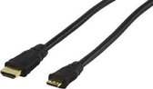 Valueline - 1.3 High Speed HDMI naar Mini HDMI kabel  - 5 m - Zwart