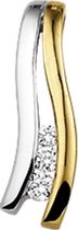 The Jewelry Collection Hanger Diamant 0.06ct H P1 - Bicolor Goud