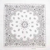 Zac's Alter Ego - Alternative retro paisley Bandana - Wit