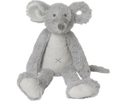 Happy Horse Muis Mindy Knuffel 40cm - Grijs - Baby knuffel