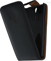 Xccess Leather Flip Case Sony Xperia S Black