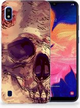 TPU Siliconen Hoesje Back Case Samsung A10 Skullhead