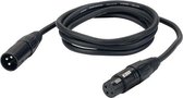 DAP Audio XLR kabel 1,5m - Microfoon Kabel XLR - 1,5m (Zwart)