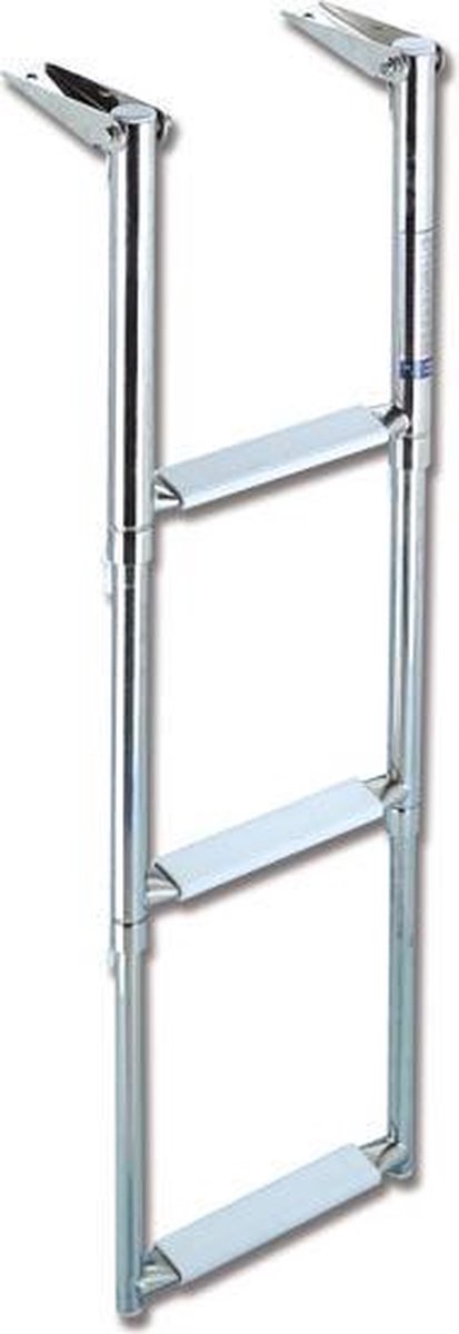 TELESCOPISCHE ZWEMTRAP RVS OPBOUW