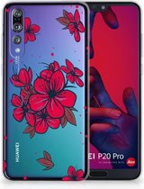Huawei P20 Pro TPU Hoesje Design Blossom Red