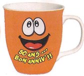 tasse de bouille 50 ans… bon anniv '!!