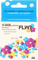 FLWR - Inktcartridge / 304XL / Kleur - Geschikt voor HP