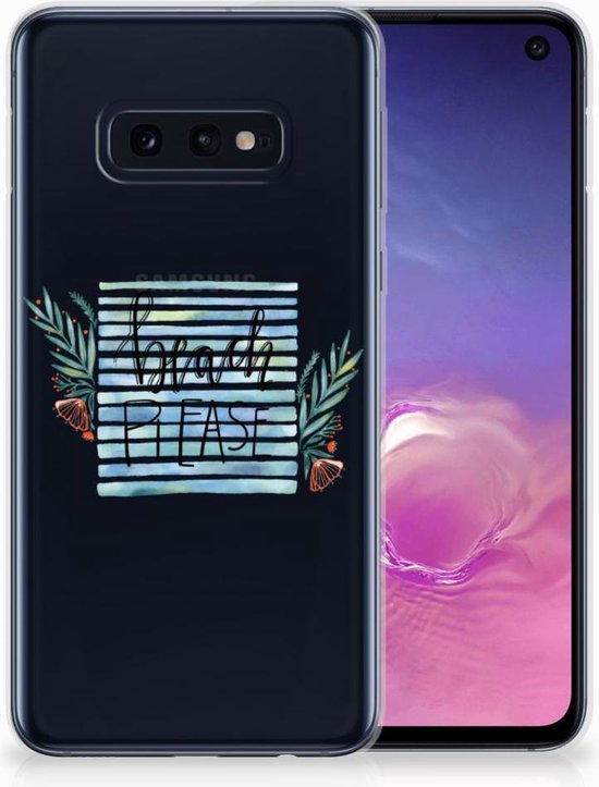 Coque Smartphone pour Samsung Galaxy S10e Coque Boho Beach