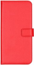 Luxe Softcase Booktype Samsung Galaxy J4 Plus hoesje - Rood