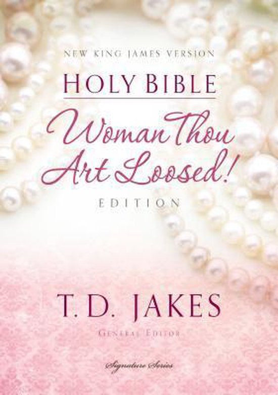NKJV, Woman Thou Art Loosed, Hardcover, Red Letter