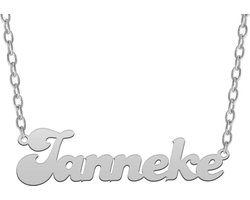 Taboo Sieraden Naamketting - Zilver