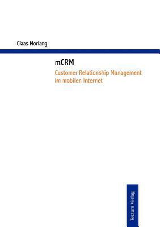 mCRM - Customer Relationship Management im mobilen Internet - cover