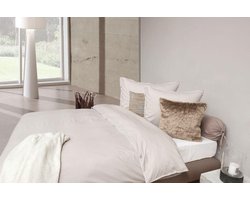 Heckett & Lane Candace Dekbedovertrek - Tweepersoons - 200x200/220 cm - Zilver