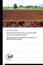 Omn.Pres.Franc.- Comportement Des Pesticides Dans l'Environnemnt